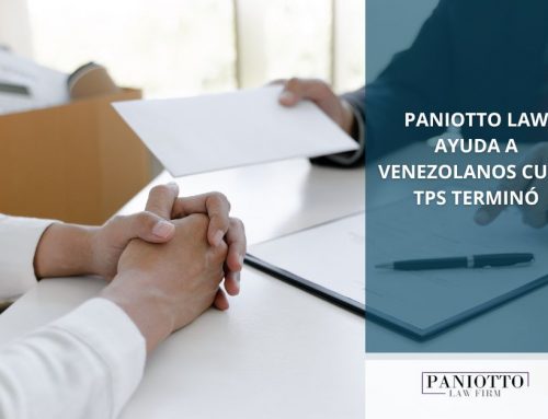 Paniotto Law Ayuda a Venezolanos Cuyo TPS Terminó