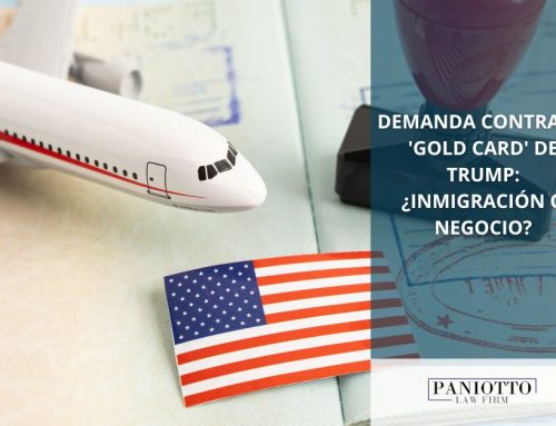 Demanda contra la ‘Gold Card’ de Trump: ¿Inmigración o Negocio?