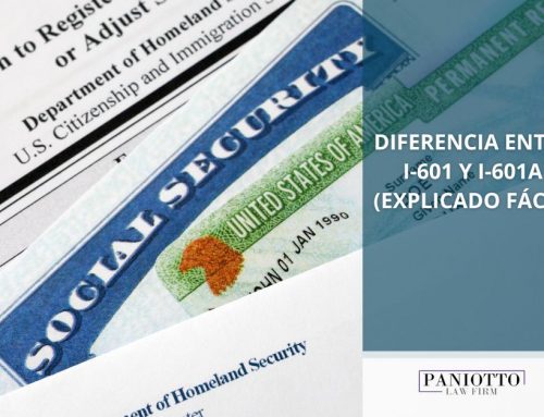 Diferencia entre I-601 y I-601A (explicado fácil)