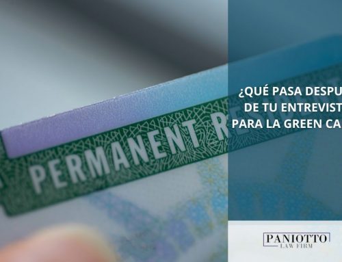 ¿Qué pasa después de tu entrevista para la Green Card?