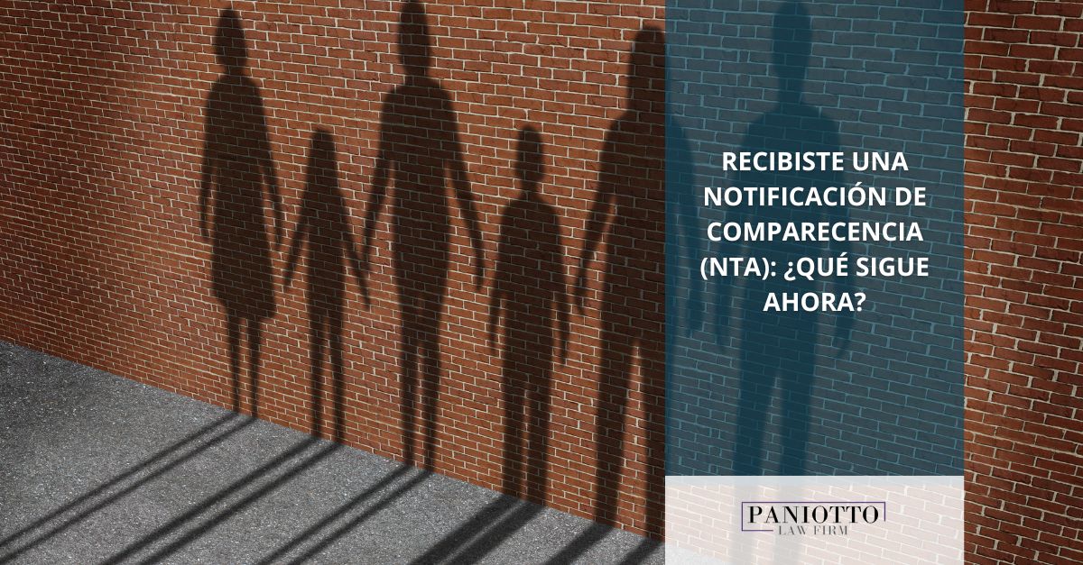 Recibiste una Notificación de Comparecencia (NTA) ¿Qué sigue ahora